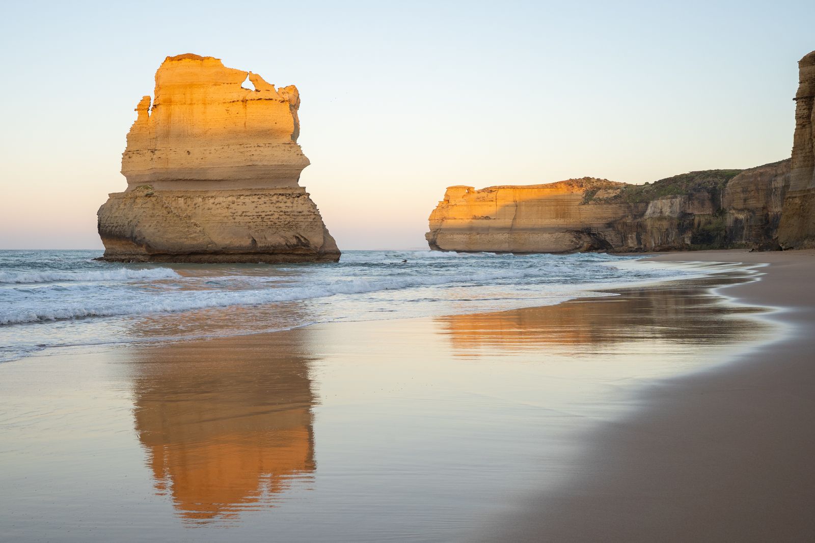 The Twelve Apostles on the Great Ocean Road at sunrise